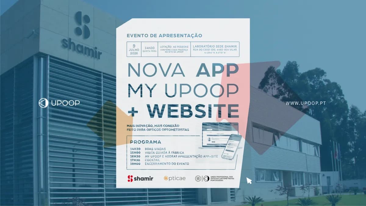 Nova APP e novo site da UPOOP