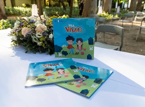 LANÇAMENTO OFICIAL DO LIVRO “VILA VISÃO”: VEM CONHECER O MUNDO DA VISÃO!