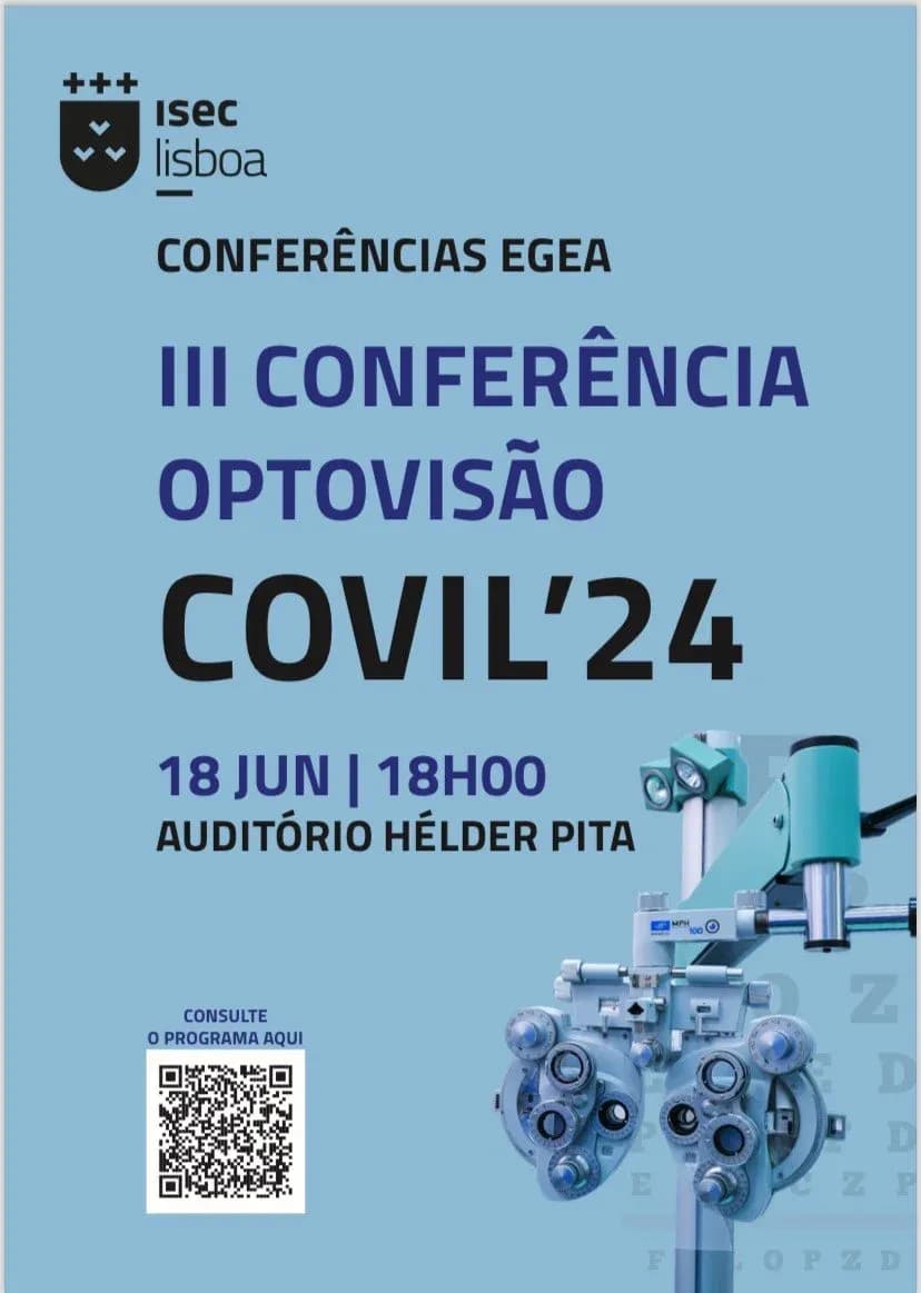 III Conferência Optovisão ISEC Lisboa (COVIL'24)