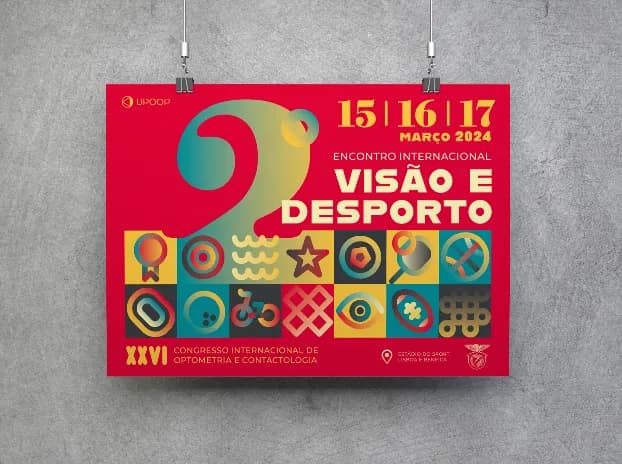 2º ENCONTRO INTERNACIONAL DE VISÃO E DESPORTO XXVI CONGRESSO INTERNACIONAL DE OPTOMETRIA 15 a 17 de Março 2024 Estádio da Luz LISBOA